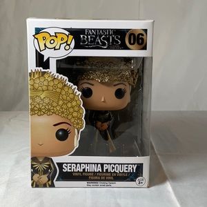 Funko Pop Fantastic Beasts #6 Seraphina Picquery NIB Collectible Vinyl Figure